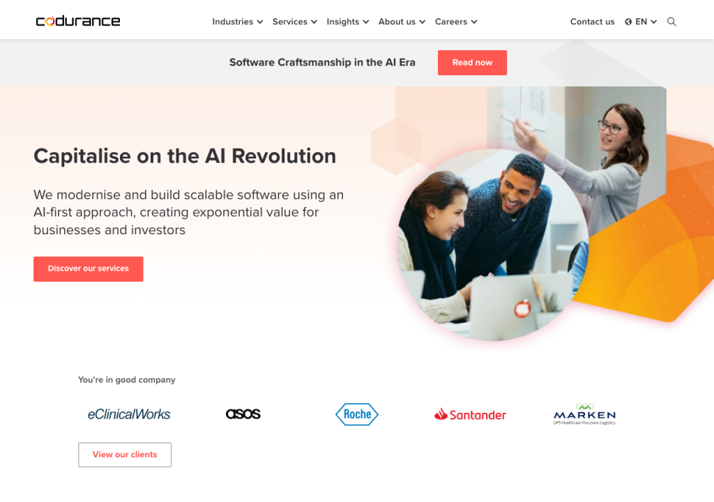 Codurance website
