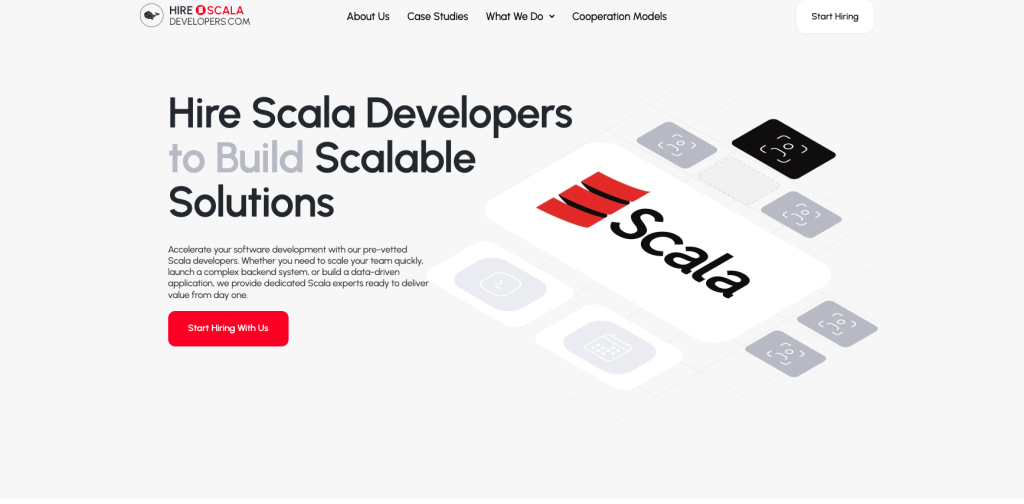 Hire Scala Developers website