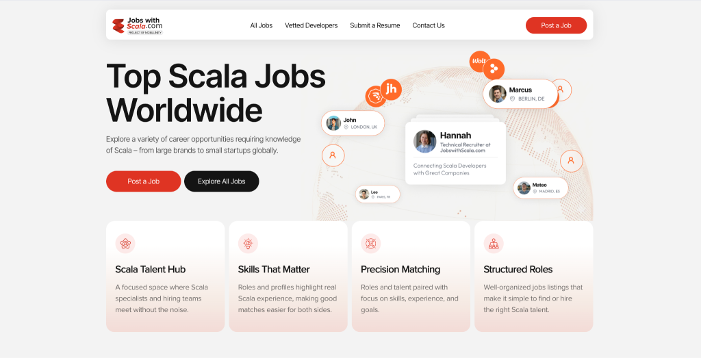 JobsWithScala website