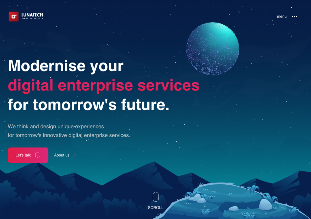Lunatech website
