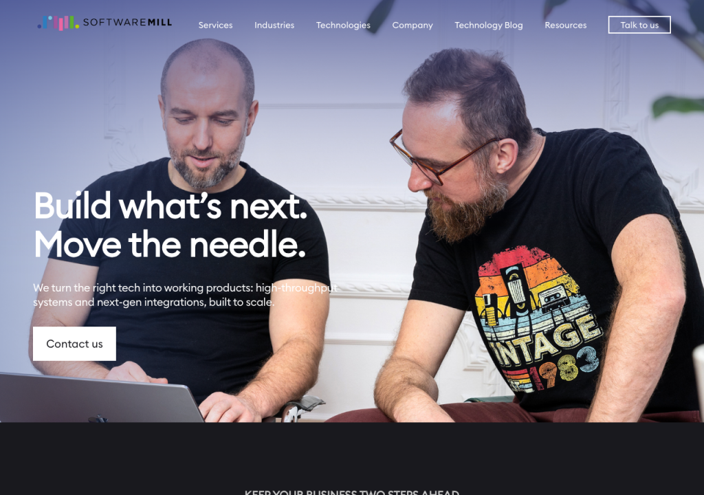 SoftwareMill website