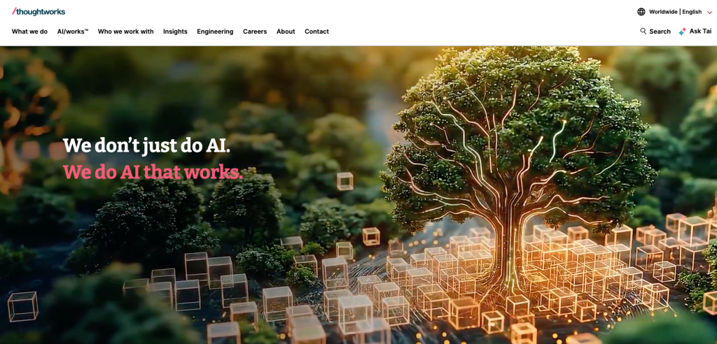 ThoughtWorks website