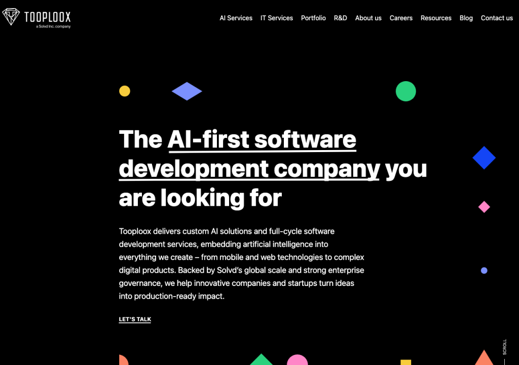 Tooploox website