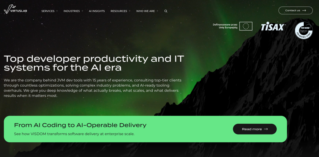 VirtusLab website