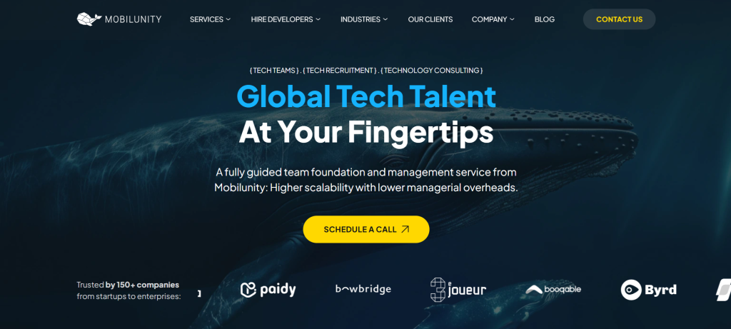 Scala Outsorcing Company Mobilunity