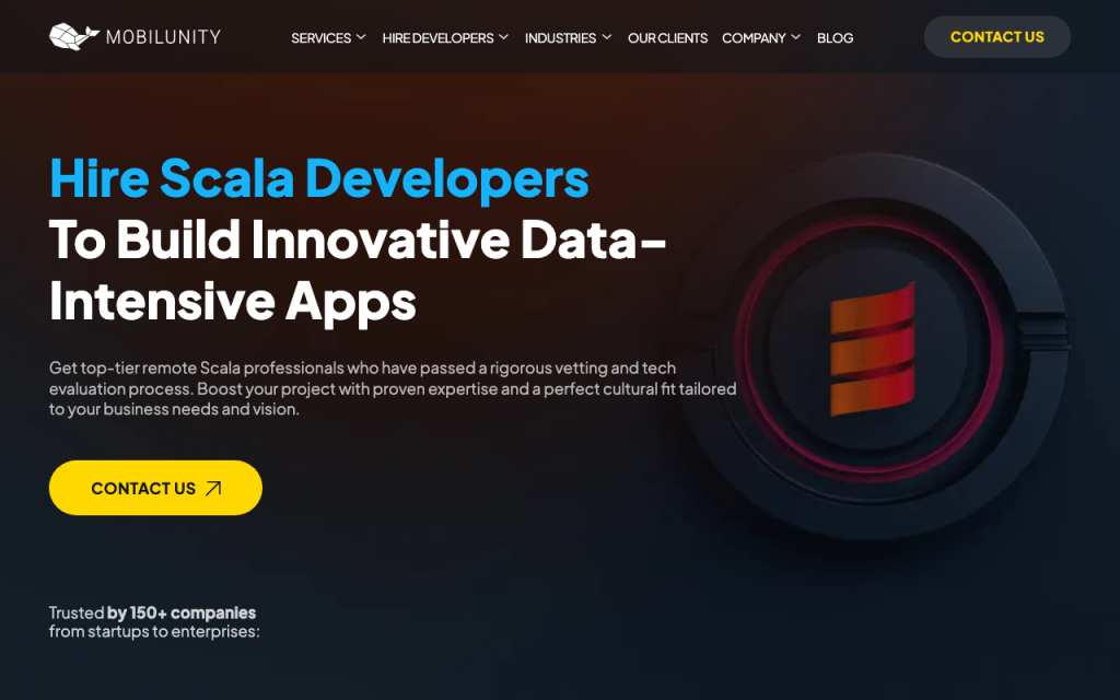 Mobilunity Best Website to Hire Scala Developer