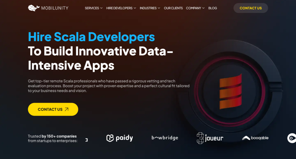 Scala Development Company Mobilunity